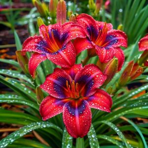 Лилейник Солар Вин купить по цене от 329р. в интернет-магазине «Посадика» с доставкой почтой в в Омутнинске и по всей России – [изображение №1].