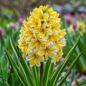 Гиацинт Кримсон Тайфун купить по цене от 2099р. в интернет-магазине «Посадика» с доставкой почтой в в Омутнинске и по всей России – [изображение №1].