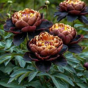 Пион Императорский Бал купить по цене от 419р. в интернет-магазине «Посадика» с доставкой почтой в в Омутнинске и по всей России – [изображение №1].