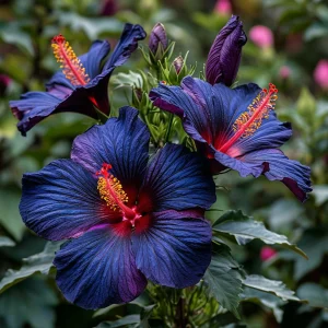 Гибискус Саншайн Кисс купить по цене от 450р. в интернет-магазине «Посадика» с доставкой почтой в в Омутнинске и по всей России – [изображение №1].